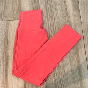 Lululemon Doubke Lined Align Leggings - Pale Coral